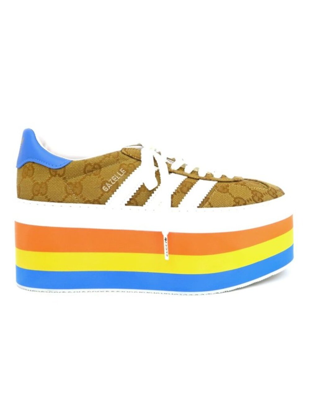 Gucci Adidas Collaboration Sneakers Thick Sole Gazelle - Picture 4 of 10